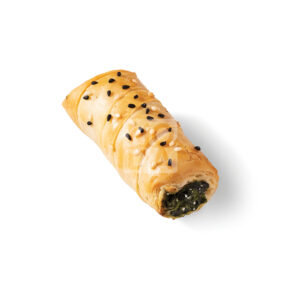 Mini Roll Pie with Spinach and Cheese