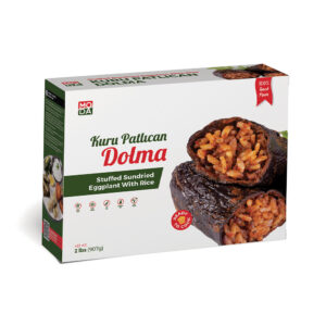 Stuffed Sunrised Eggplant With Rice