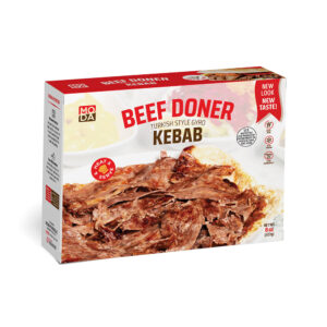Cooked and Sliced Beef Doner