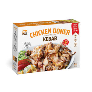 Cooked and Sliced Chicken Doner