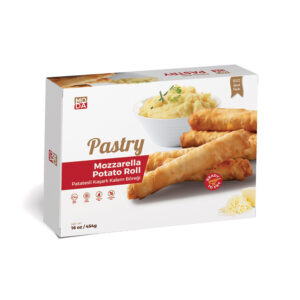 Mozzarella & Potato Pastry Rolls