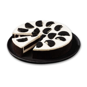 Pre-sliced Oreo Cake
