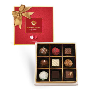 Valentine Velvet Collection 9-Piece Gift Box