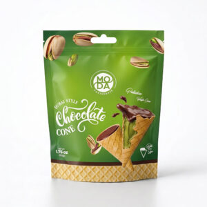 Dubai Style Chocolate Mini Wafer Cone