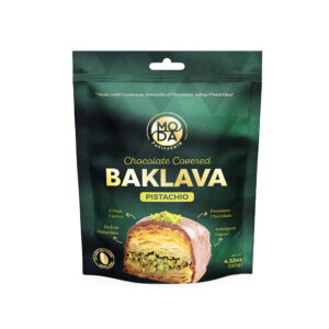 Chocolate Covered Pistachio Baklava